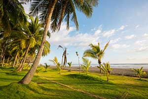 Foto de la costa costarricense