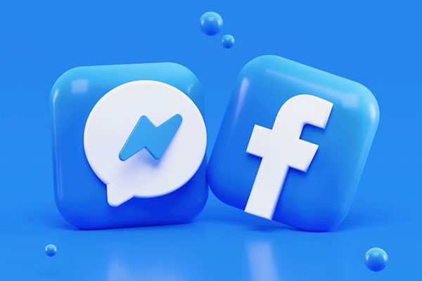 Iconos de Facebook y Messenger